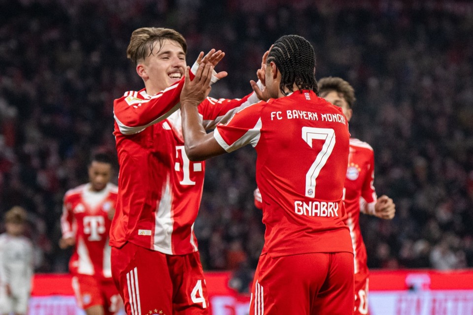 拜仁已连续19场联赛进球2+，有望追平自己保持的德甲纪录（拜仁联赛已连19场至少进两球，有望追平自身保持的德甲纪录）